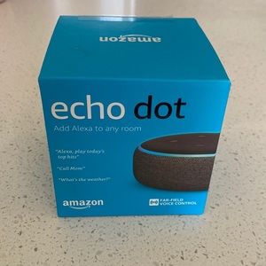 Brand New Unopened Amazon Alexa Echo Dot 3rd Gen